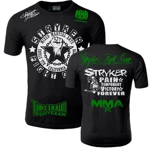 Stryker Fight Gear All Star Take Down Pain Is Temporary Victory Is Forever MMA T - Picture 1 of 15