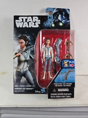 Figura de acción Star Wars Rebels Princesa Leia Organa 3,75" Rogue One Wave 3 nueva Foto 1 de 4