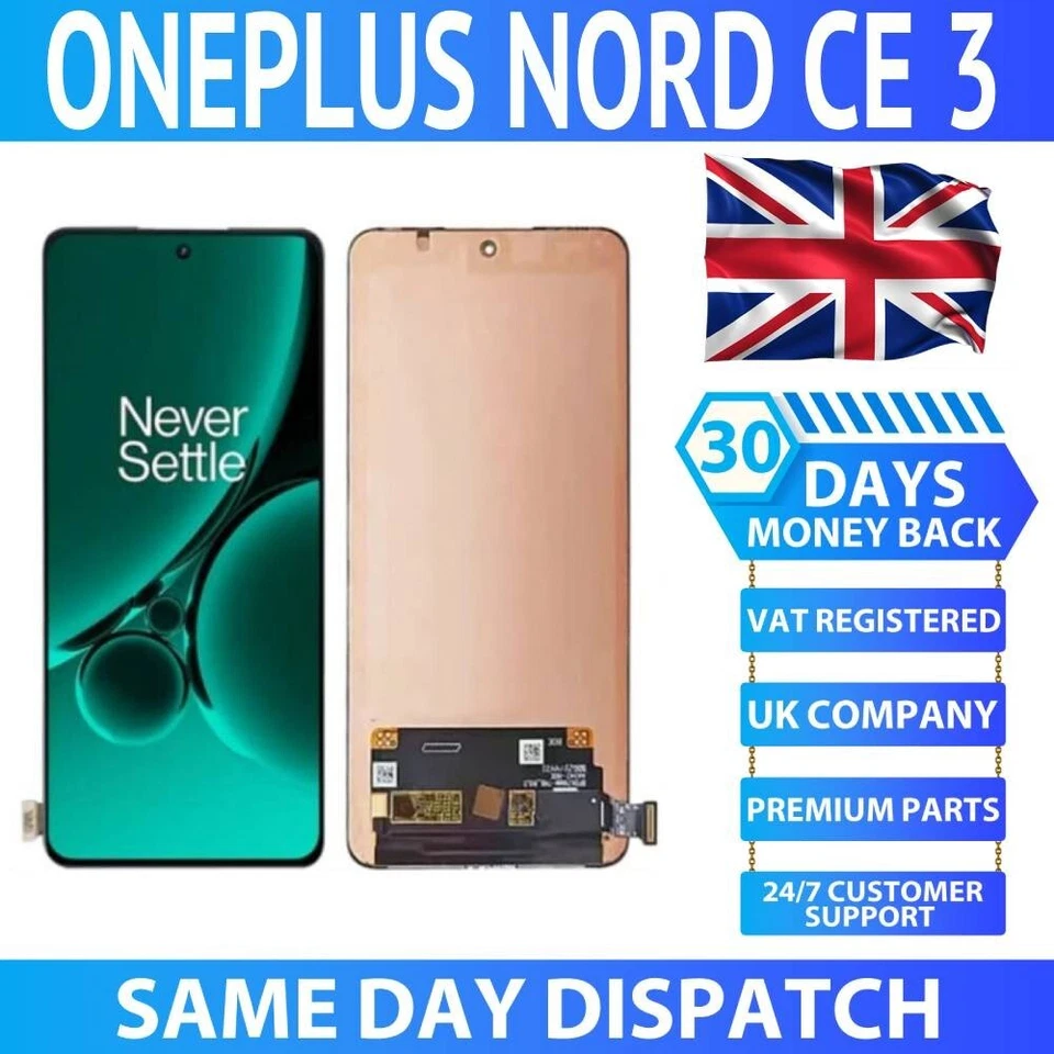 For OnePlus Nord CE3 CPH2569 LCD Display Touch Screen Digitizer Assembly UK - Image 1 of 1