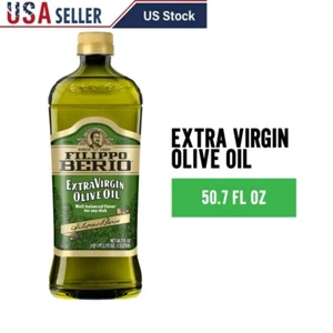 Extra Virgin Olive Oil Cold Pressed Cooking Dressing Marinade Kosher 50.7 fl oz - Picture 1 of 10