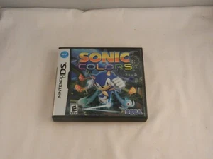 SONIC COLORS FOR NINTENDO DS BY SEGA - GAME & MANUALS - Picture 1 of 6