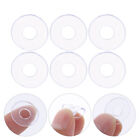  50 Pcs Clear Plastic Replacement Washers Flat Gaskets Assortment