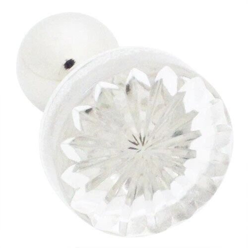 Gemelli in cristallo Edo Kiriko Kiku - Immagine 1 di 4