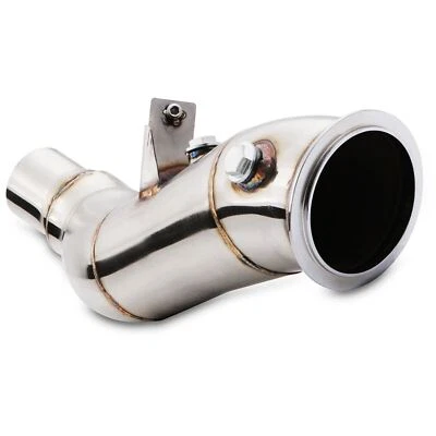 TUBO SCARICO DECAT DOWN ACCIAIO INOX 4,5" PER BMW SERIE 2 F22 220i N20 10-17 - Immagine 1 di 4