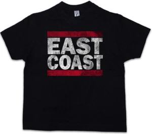 EAST COAST Kids Boys T-Shirt Run Fun Shirt DMC USA New City Band Side West - Picture 1 of 1
