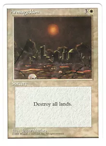 ►Magic-Style◄ MTG - Armageddon - Alternate 4th Fourth Edition - EX+ - Picture 1 of 2