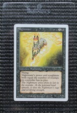 MTG: NIGHTMARE - Revised (3rd Edition) - Magic the Gathering