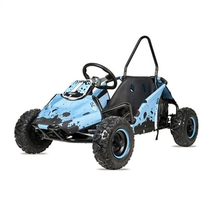 Mini Buggy electrico Bugie 500w bateria de 48v infantil color negro y azul - Imagen 1 de 5