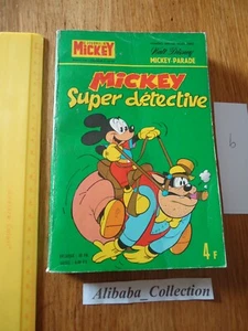 LIVRE ** MICKEY PARADE 1190 bis SUPER DETECTIVE JOURNAL Walt Disney BD ALBUM b - Picture 1 of 3