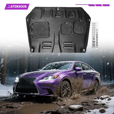 Front Skid Plate For Lexus ES350 2013-2015 Underbody Engine Splash Shield Cover Foto 1 de 4