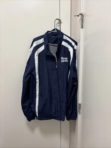 Kings Island Jacket Mens XXL 2X Blue White Sport-Tek Employee Windbreaker RARE - Picture 1 of 6