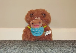 Fuggler Double Trouble Squidge Monster mit Baby Fugg in Trage von Spin Master - Bild 1 von 12