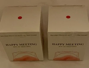 Rose Shaped Mini Massager for Women Happy Meeting Joy At Meeting Lot Of Two New - Picture 1 of 10