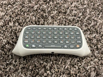 Teclado Chatpad Original Oficial OEM Microsoft XBOX 360 Blanco Foto 1 de 3