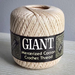 1 Spool / Yarn Mercerized Cotton Crochet Thread ▪︎ 450 Yards - Picture 1 of 7