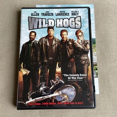 Wild Hogs (DVD 2007) W/ Insert Road Trip Bikes Comedy Tim Allen John Travolta - Image 1 of 4