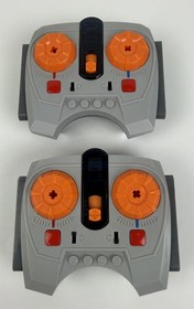 LEGO Power Functions 8885 IR Remote Control Lot 2 Gray Orange Toy Set 2008