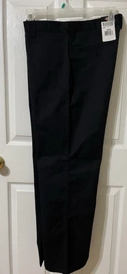 Nuevos Pantalones Dickies Industriales Frente Plano Para Hombres 34x30 Negros Ropa de Trabajo LP812BK Nuevos Foto 1 de 4