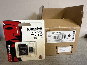 25 x 4GB Kingston Class 4 Micro SD Memory Cards Bulk Job Lot Of 25 Genuine - Photo 1 sur 4