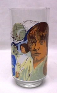 1977 Star Wars Luke Skywalker Coca Cola Glas - Bild 1 von 2