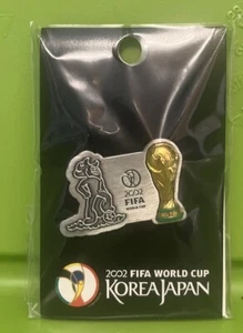Korea Japan FIFA World Cup 2002 Pin Badge - OFFIZIELLER PIN AUS JAPAN - OVP - Bild 1 von 5