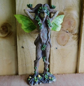 Adoette Wald Sprite Statue Waldland Fee Baum Geist Figur Ornament Pixie - Bild 1 von 5