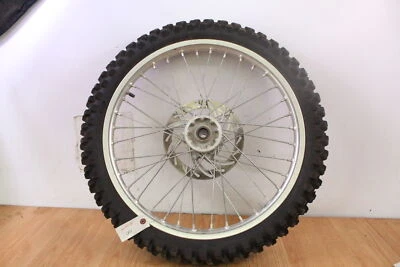 Honda CRF450R 2013 CRF 450 R rueda delantera con rotor de freno y neumático Foto 1 de 4