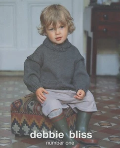 Debbie Bliss Knitting Pattern Book - Number One -Over 12 designs for Babies Kids - Picture 1 of 12