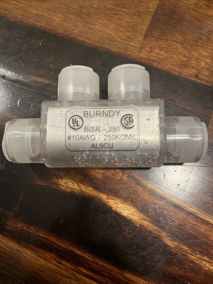Burndy BISR1/0 1/0-14 In-Line Splice (1 EA) - Image 1 of 1