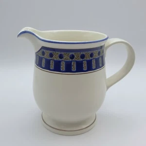 Mikasa "AZTEC BLUE" Creamer Jug - 280mil capacity - Potter's Touch CB009 - Picture 1 of 5