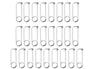MOTO-D Spring Clip Racing Safety Pins M (25/Pack) - Picture 1 of 2