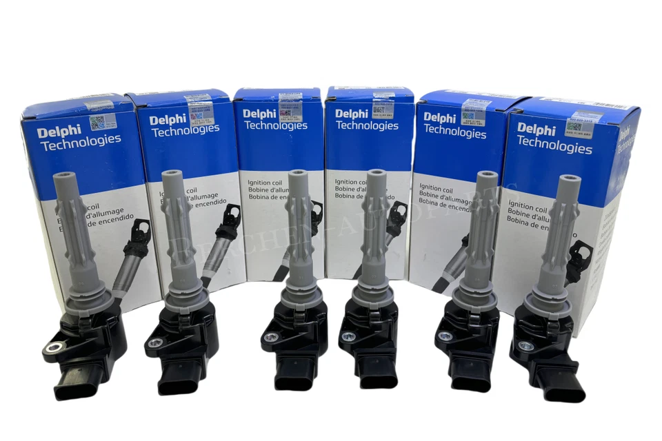 6PCS IGNITION COILS FOR MERCEDES C250 C280 C300 E280 E300 S400 A2729060060 - Image 1 of 4