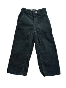 OshKosh Bgosh Pants Toddler Sz 3 Black Corduroy Osh Kosh Corderoy - Picture 1 of 13