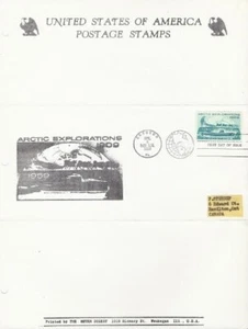 1128 4c ARCTIC EXPLORATIONS - Meter Digest - Picture 1 of 1