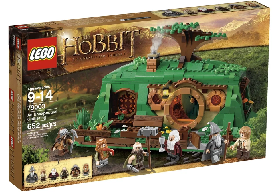 LEGO 79003 THE HOBBIT AN UNEXPECTED GATHERING LORD OF THE RINGS ~dented box~ - Image 1 of 4