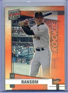 CODY RANSOM 2002 Donruss Best of Fan Club ROOKIE #963/1350 - GIANTS - Picture 1 of 1