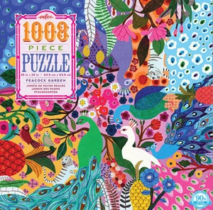 Puzzle (1008 T.) Pfauengarten (eeBoo) NEU/OVP