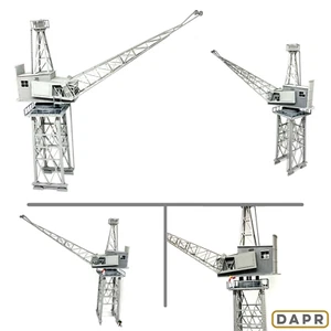 DAPR - OO Gauge Model Scenery Building Kit - Motorised Vintage Dock Crane - Picture 1 of 7
