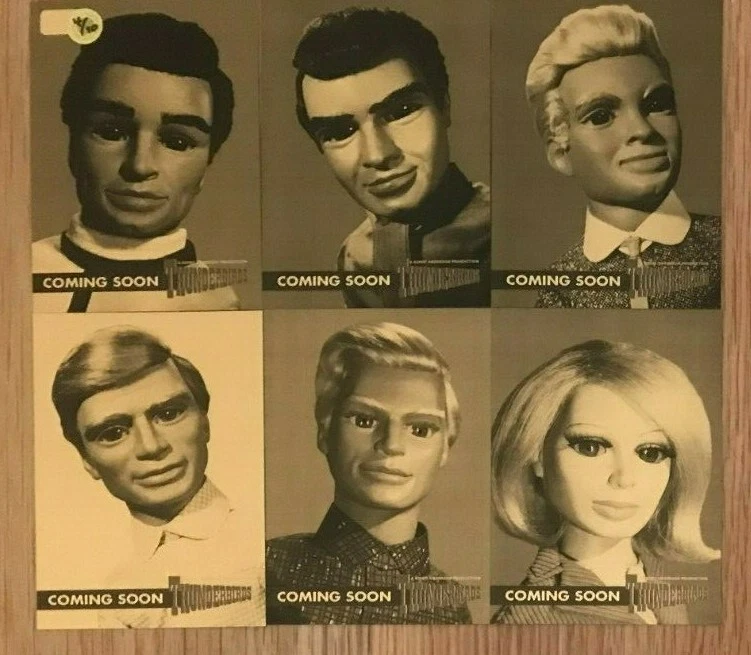 THUNDERBIRDS SERIES 2: PRINTER PROOF METALLIK PROMO CARD SET: PV1 - PV6 4/10 - Image 1 of 1