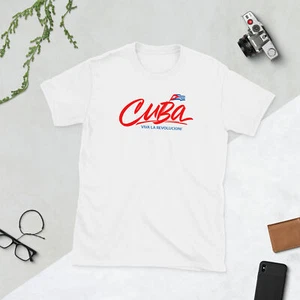 Cuba Viva La Revolucion Unisex T-Shirt - Picture 1 of 6