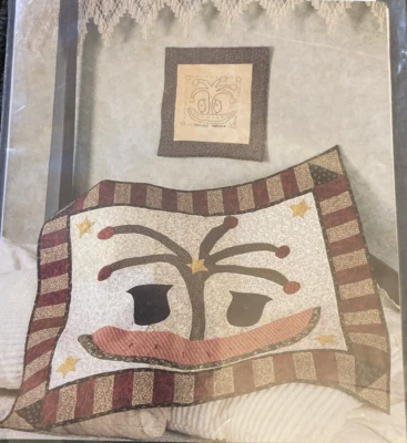 Vtg Rare Indygo Junction, Inc. FRIENDS FOREVER Applique Quilt 1999 pattern - Image 1 of 3