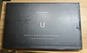 Uncommon James Acacia Wood Cheeseboard. Nib. Sealed - Picture 1 of 6