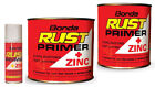 Bonda Rust Primer Zinc All Sizes - Stops Rusting & Leaves Surface Ready To Paint