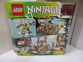 Ninjago *TEMPLE OF LIGHT* (70505)  Last Battle Lord Garmadon-used-incomplete