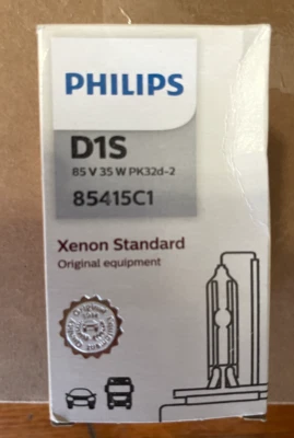 Philips D1S 85415C1 Standard Authentic Xenon HID Headlight Bulb, 1 Pk  - Image 1 of 4