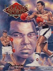 LEGEND - MUHAMMAD ALI SIGNED SPORT LEGENDS MAGAZINE. JSA FULL LETTER! - Picture 1 of 3