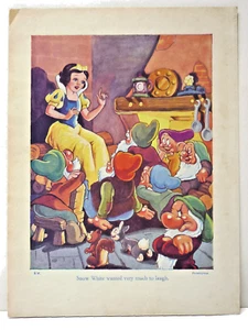 12 original vintage colour prints from Snow White by Walt Disney, 1938 - Picture 1 of 13