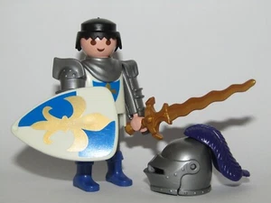Playmobil Fleur-de-Lys Ritter mit speziellem goldenem Schwert - C39 - Auslaufmodell - Bild 1 von 5