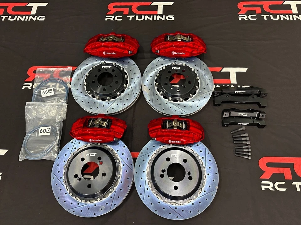 KIT BBK PINZAS DODGE CHARGER CHALLENGE FRENOS DE 4 PISTONES ACTUALIZACIÓN DELANTEROS TRASEROS Foto 1 de 4