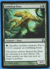 2 x magic mtg return to ravnica rtr #126 gobbling ooze unco